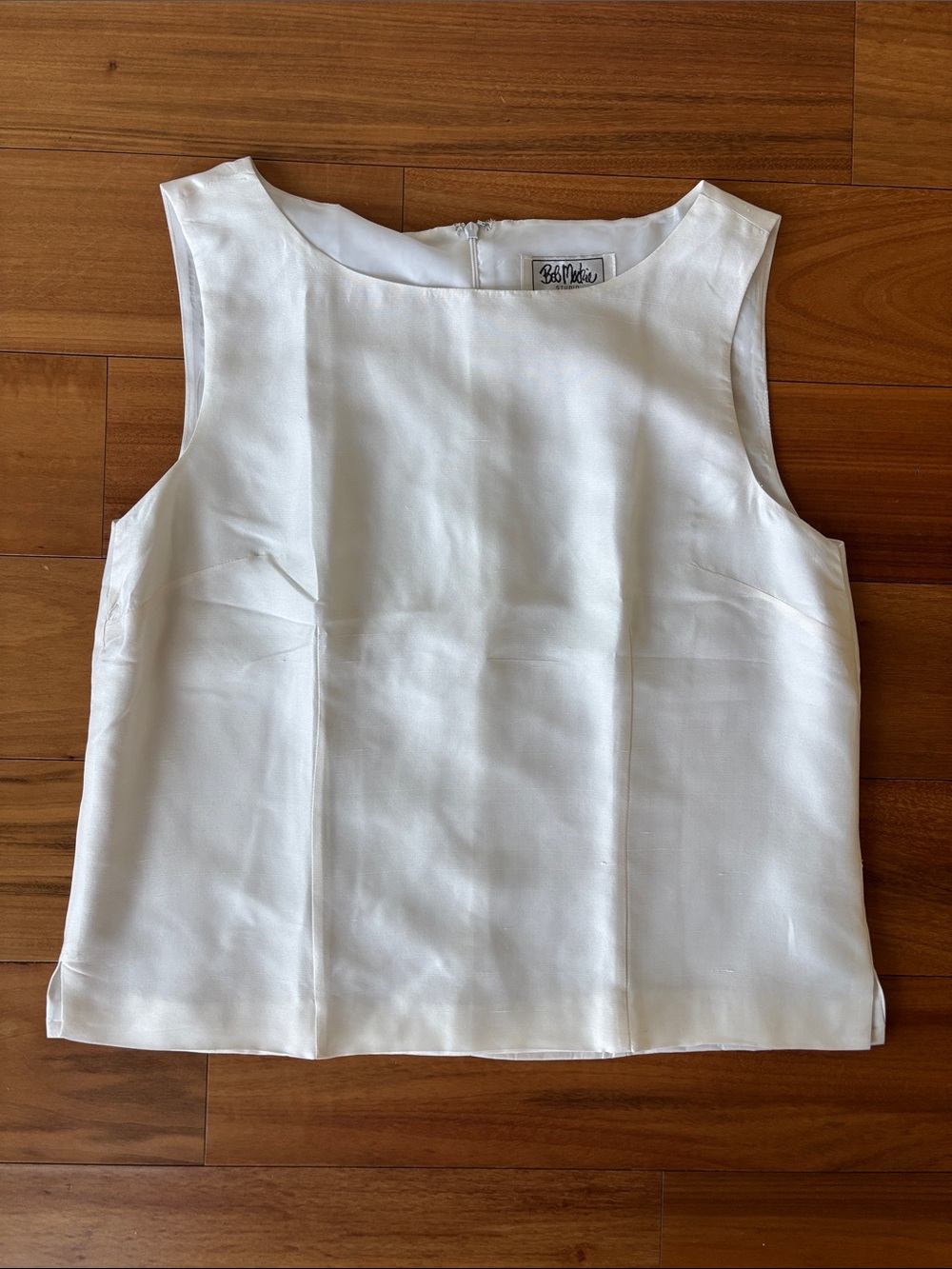 Bob Mackie silk shell